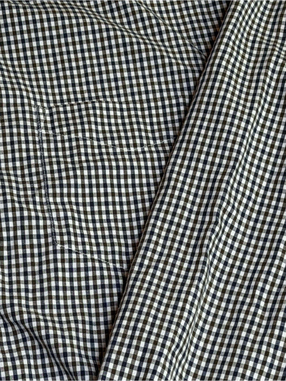 Chaps Gingham Button-Down Casual Shirt Business L - Picture 2 of 5
